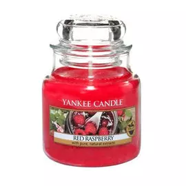Ароматическая свеча Yankee candle маленькая Красная малина 104 г