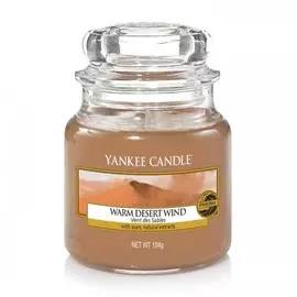 Ароматическая свеча Yankee candle маленькая Теплый ветер пустыни 104 г