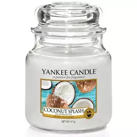 Ароматическая свеча Yankee candle средняя Кокосовый всплеск 411 г