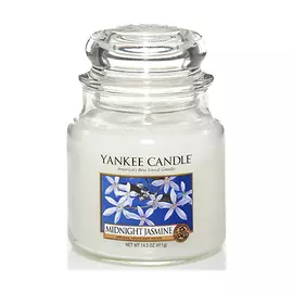 Ароматическая свеча Yankee candle средняя Полуночный жасмин 411 г
