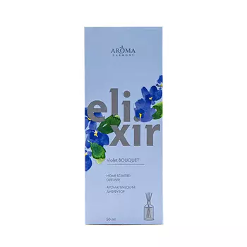 Ароматический диффузор Aroma Harmony Elixir Violet bouquet, 50 мл