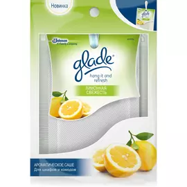 Ароматическое саше Glade Hang It and Refresh Лимонная свежесть 8 г