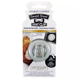 Ароматизатор для авто Yankee candle клипсы Мягкое одеяло
