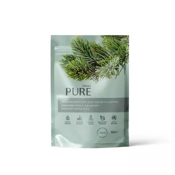 Ароматизатор для сауны Pure bases соль и масло пихты 100 гр