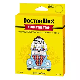 Ароматизатор воздуха под сиденье антитабак Doctor wax