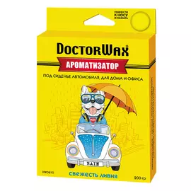 Ароматизатор воздуха под сиденье свежесть ливня Doctor wax