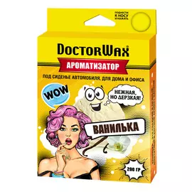 Ароматизатор воздуха под сиденье ваниль Doctor wax