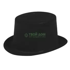 Артэ-грим Цилиндр велюровый черный