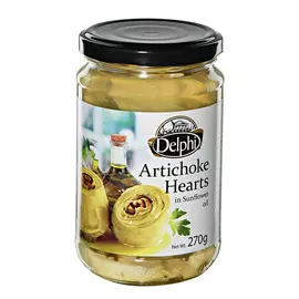 Артишоки Delphi в подсолнечном масле 270 г