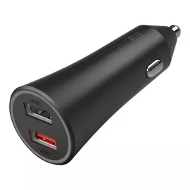 Автомобильное зарядное устройство Xiaomi Mi 37W Dual-Port Car Charger черный