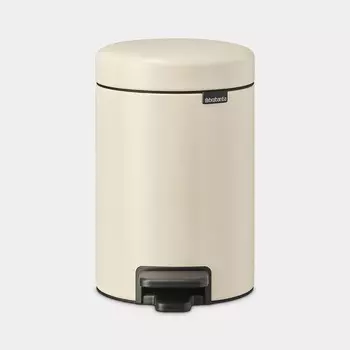 Бак мусорный с педалью Brabantia Newicon бежевый 3 л