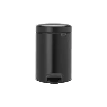 Бак мусорный с педалью Brabantia Newicon черный 3 л