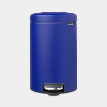 Бак мусорный с педалью Brabantia Newicon синий 20 л