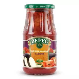 Баклажаны Верес в аджике, 500 г