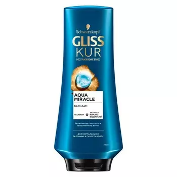 Бальзам GLISS KUR Aqua miracle 360 мл