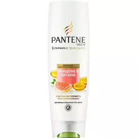 Бальзам-ополаскиватель Pantene Слияние с природой Очищение и Питание 400 мл