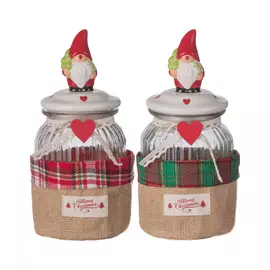 Банка для хранения Ad trend XMas 900 мл в ассортименте