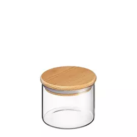 Банка для хранения Zassenhaus с деревянной крышкой 0,35 л