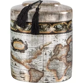 Банка Glasar декоративная 23х13х27 см