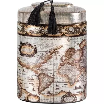 Банка Glasar декоративная 23х13х31 см