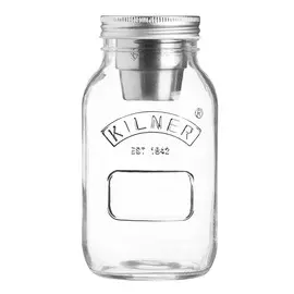Банка с соусником ON THE GO KILNER 1 л