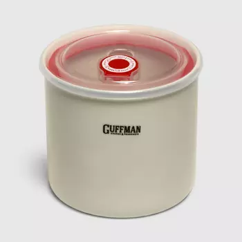 Банка с вакуумной крышкой Guffman белый 1 л