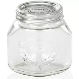 Банка стеклянная с декором 0,75 л. Leifheit