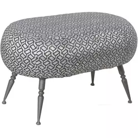 Банкетка Bogacho "Твинки", Люкс грей, цвет ковки Графит (Гр)