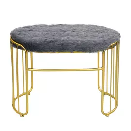 Банкетка F.a.h.d.&amp;g с искусственным мехом 63х40х44см