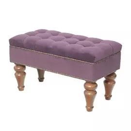 Банкетка Leset Микки в/н Velutto 25/антик/орех