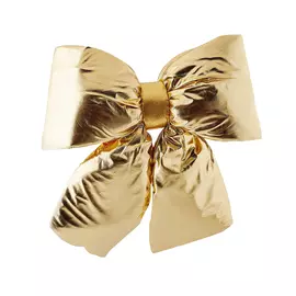 Бант декоративный Edg золотой 40х48 см