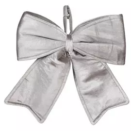 Бант на елку Koopman NY 300x4x340 мм серый