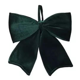 Бант на елку Koopman NY 300x4x340 мм зеленый