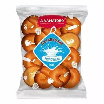 Барабублик Далматово молочный, 400 г