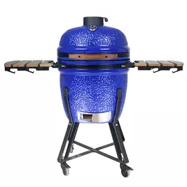 Барбекю гриль керамический Steel Egg BBQ 127x75x115 см