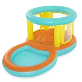 Бассейн надувной Bestway с батутом 239x142x102 см