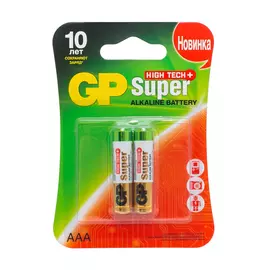 Батарейка Gp вatteries gp super high tech 24а ааa 2шт