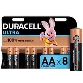 Батарейки Duracell Ultra Power AA 1,5В 8 шт