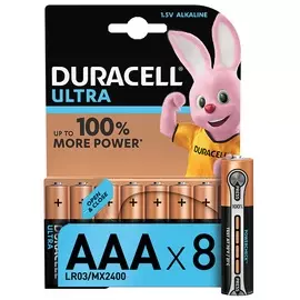 Батарейки Duracell Ultra Power AAА 1,5В 8 шт