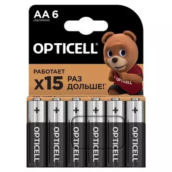Батарейки Opticell Basic AA 6шт