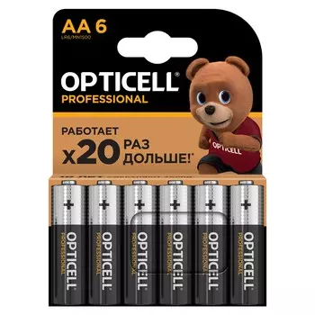 Батарейки Opticell Professional AA 6шт