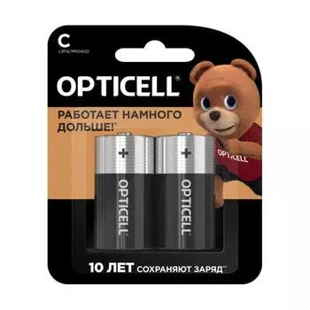 Батарейки Opticell Basic С 2шт