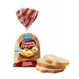 Батон нарезной Коломенское половинка 200 г