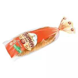 Батон Волжский Пекарь Нарезной в нарезке 400