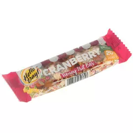 Батончик Hello Day! С клюквой, 35 г