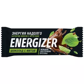 Батончик мюсли Energizer Шоколад с мятой 40 г