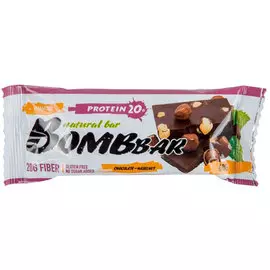 Батончик протеиновый Bombbar Шоколад, фундук 60 г