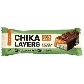 Батончик протеиновый ChikaLab Chika Layers фисташковый йогурт 60 г