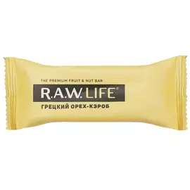 Батончик R.A.W.LIFE Грецкий орех, кэроб 47 г