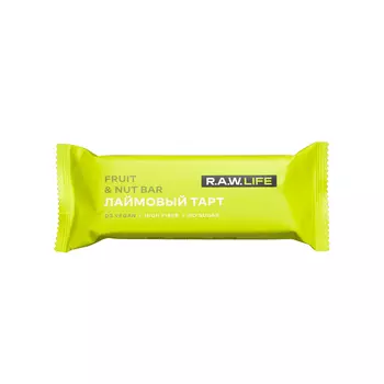 Батончик R.A.W.LIFE лаймовый тарт 47 г